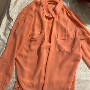 Melon long sleeve blouse